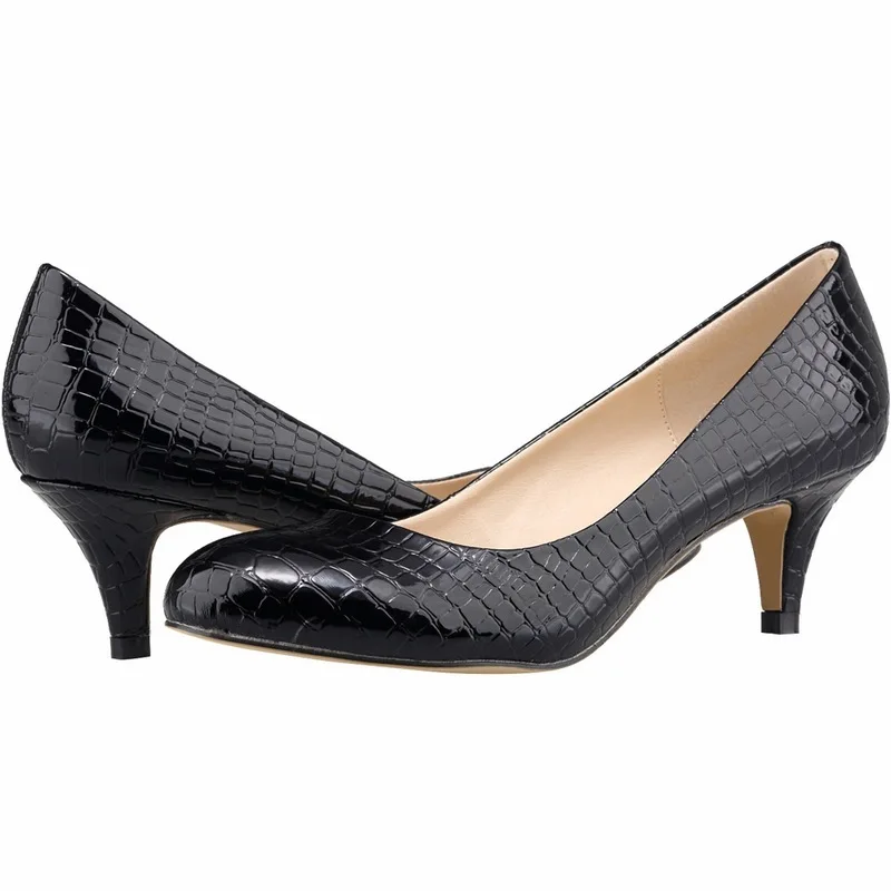 Туфли женские на тонком высоком каблуке 6 см, офисная обувь для отдыха, классические простые туфли-лодочки, заостренный носок, без застежки, из искусственной кожи, Размеры 35-42