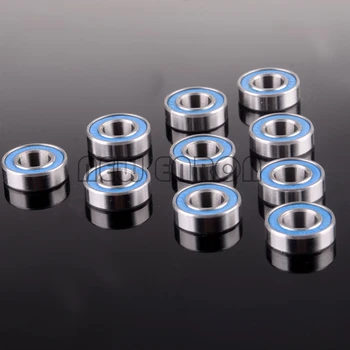 

NEW ENRON 5*10*4MM Blue Rubber Sealed Miniature Ball Bearing MR105ZZ 5*10*4mm Deep Groove Radial FOR All RC Cars Heli and Plane