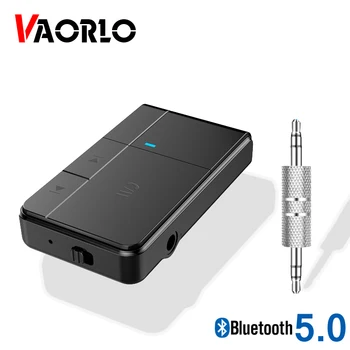 

VAORLO 3.5MM AUX Recevier Bluetooth Car Kit Support APTX For Car Headphones Speakers Wireless Adapter Hifi Stereo Music Adaptor