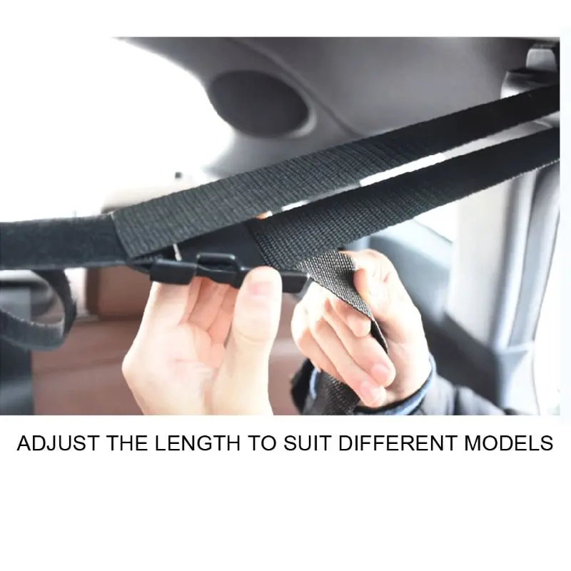 

2pcs Fishing Rod Rack Belt Fishing Rod Holder Strap Reel Combos for Car SUV/MVP M7DC