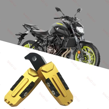 

For Yamaha MT07 MT 07 XSR700 FZ07 MT-07 Tracer FZ-07 2014-2020 Motorcycle Rear Rests Passenger Footrests Rear Foot Pegs Kit
