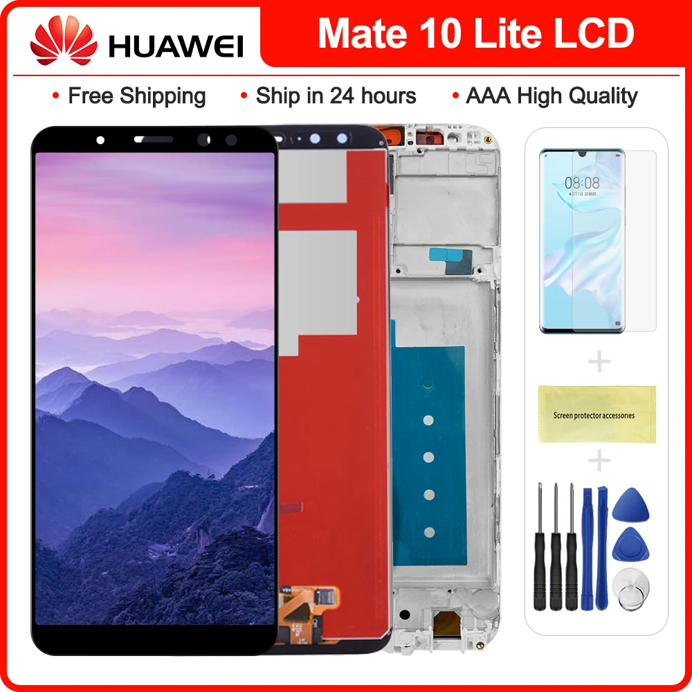Оригинальный дисплей Nova 2i 5 9 дюйма для HUAWEI Mate 10 Lite ЖК-дисплей с сенсорным экраном и