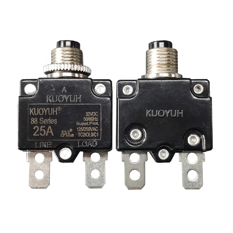 Interruptor de circuito 15A 88 serie 32 VDC 125/250V AC kuoyuh 