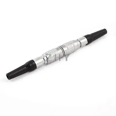 

DC 30V 0.2A 5 Pin Rubber Tube Quick Butt Joint Cable Aviation Connector Plug