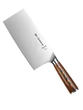  Household Chinese Kitchen Slicing Knife Color Wood Steel Head Sharp German Craft Stainless Steel Vegetable Cutter 
