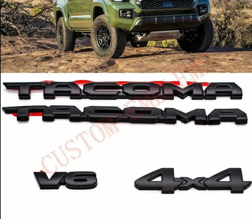 Подходит для 2016-2020 TACOMA плотные эмблема наложения Подлинная OEM PT948-35180-02 |