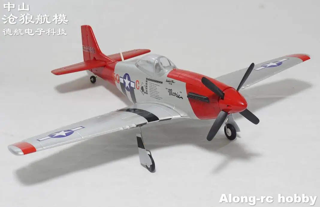 Avião profissional P-51D Mustang acrobático de controle remoto 2.4 Ghz–  Comprei de Boa