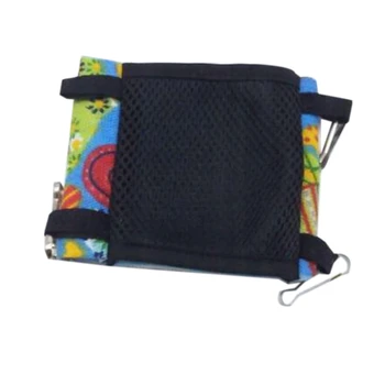 

2Pcs Hamster Hook Hammock Chinchilla Ferrets Double-Layer Breathable Mesh Hanging Bed Nest Small Pet Comfort Cool Bed