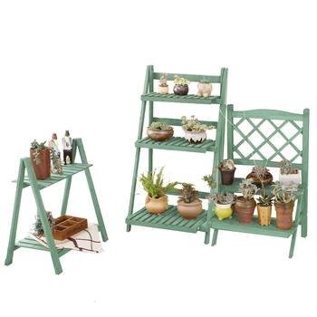 

American Style Countryside Free Combination Paragraph Indoor Flower Rack Balcony A Living Room Television Cabinet On The Edge