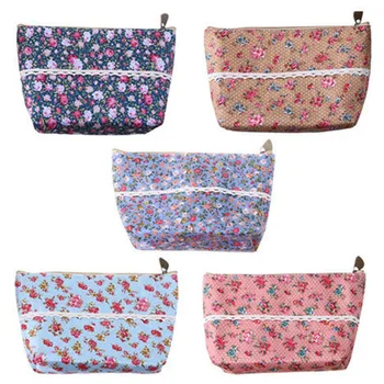 

Flower And Flower Cosmetic Bag Wash Storage Bag Coin Purse