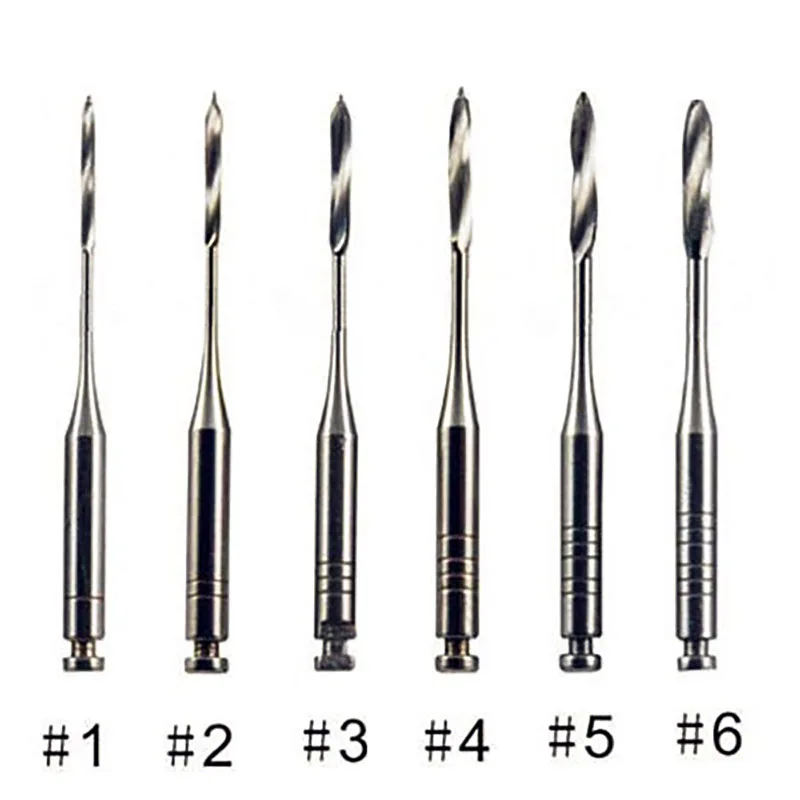 1แพ็ค (6ชิ้น) ทันตกรรม Peeso Reamer 32มม.Endodontic Reamers เจาะ Burs