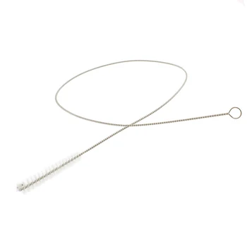 

Washing Straw Refrigerator Cleaning Kitchen Nylon Bristles Scrub Brush Stainless Steel Long Flexible Mini Foldable Drain Hole