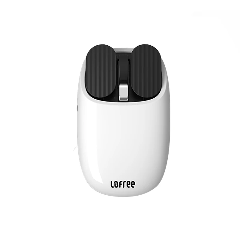 Antscope Lofree MAUS картофельный чип Bluetooth Двухрежимная Мышь Модный домашний офис беспроводной компьютер маленькая Желтая утка, мышь
