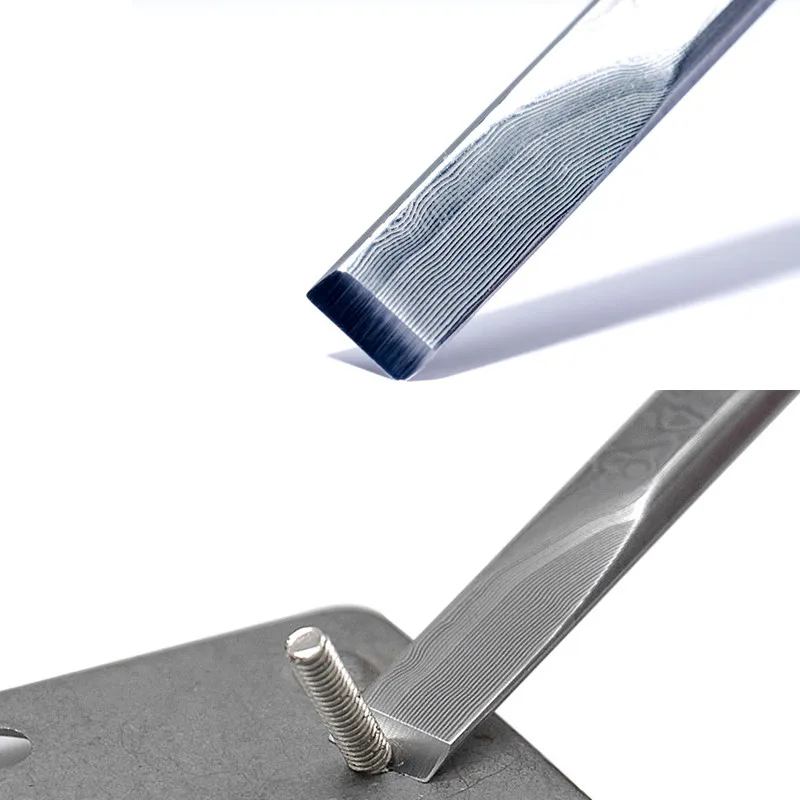 MINI MScraper Viper Stainless Steel Hand Tools Sharp Durable with Portable Leather Bag and 3000 Oilstone Tool Kit Set Exquisite woodworking hand tools