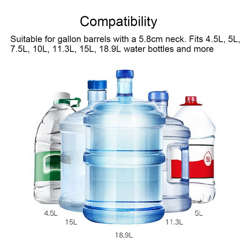 USB зарядка Электрический диспенсер для воды портативный галлон питьевой бутылки