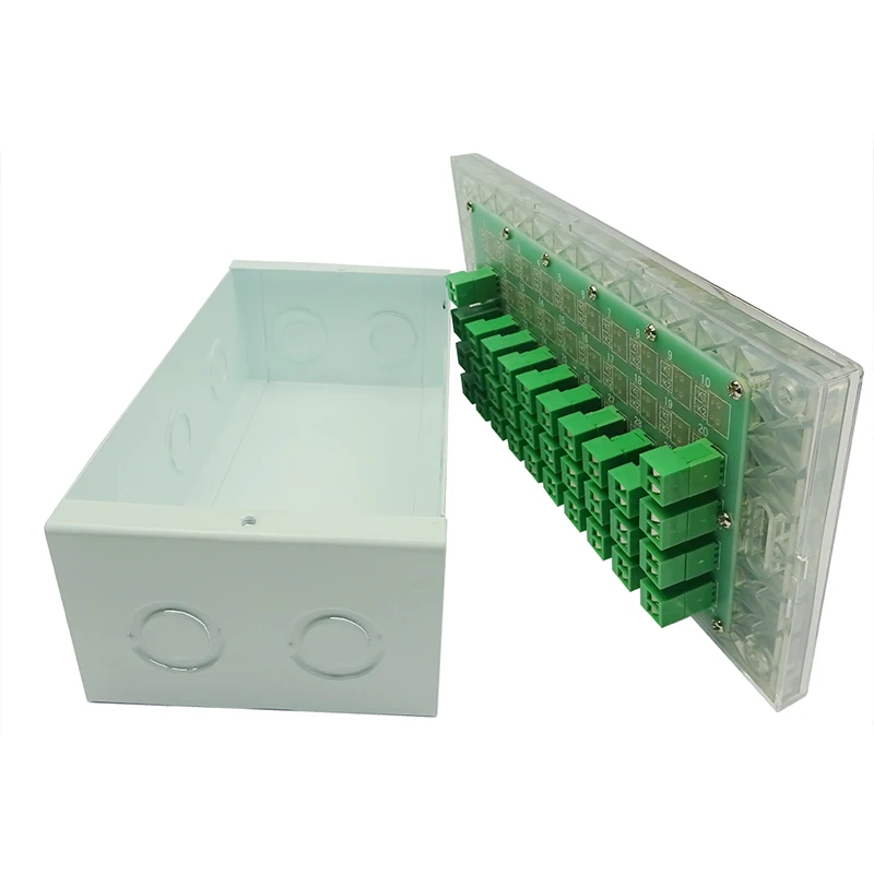 Kincony 32 Button Keyboard Wall Self Reset Switch Module Dry Contactor for KC868 Smart Home Automation Control System Controller