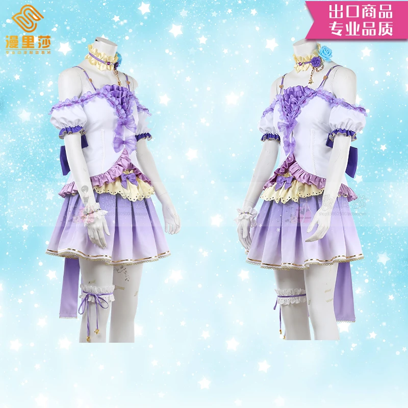 Аниме Love Live School Idol фестиваль Косплей Костюм Konoe Kanata PDP период Cos женщины Хэллоуин Рождество платье H