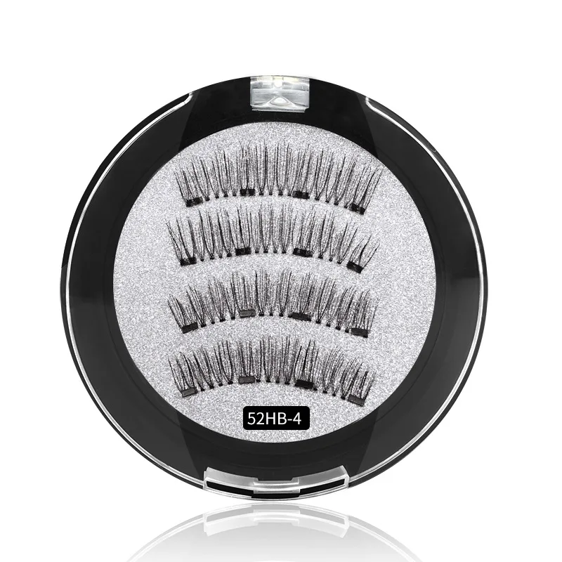 

Newest 3 Magnets Eyelashes Reusable Eyelash Magnetic with Private Label