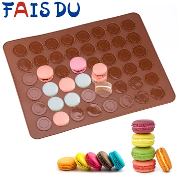 

Non-stick Macaron Silicone Mat Baking Mold Baking Pan Pastry Cake Pad Baking Tools DIY Cake Mold Muffin Pastry Mould
