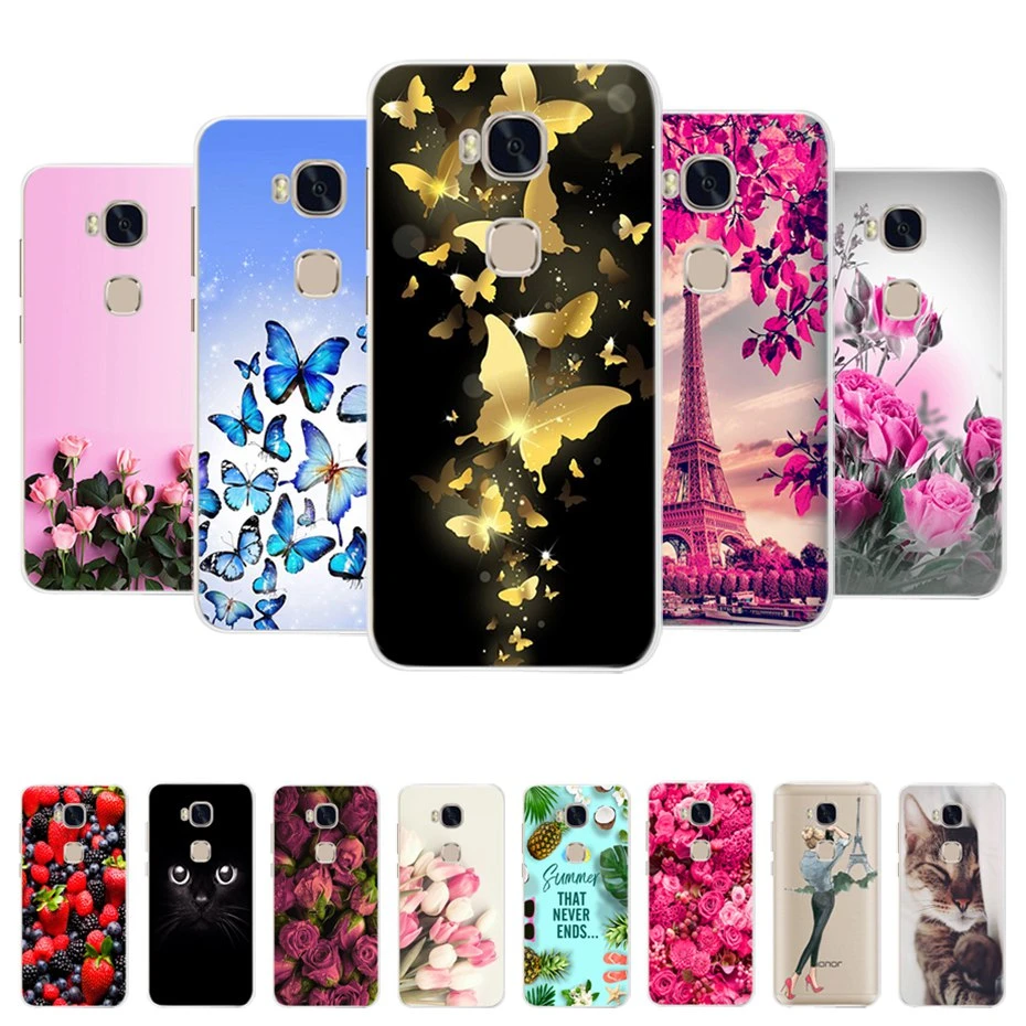 Acteur Savant opraken For Huawei Honor 5X Case Silicone TPU Soft Cartoon Phone Back Cover For Huawei  Honor 5 X 5x X5 GR5 2016 KIW L21 5.5" Cases Cover|Phone Case & Covers| -  AliExpress