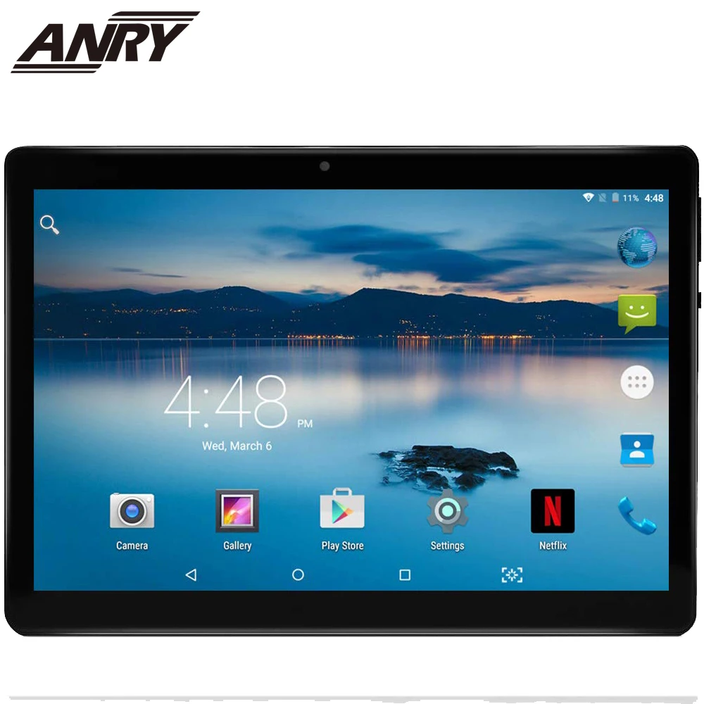 

ANRY 10 inch tablet GPS Wifi Bluetooth android 8.1 4G Phone Call 2 GB RAM 32GB ROM MTK6737 Dual Camera Dual Sim Card Slot