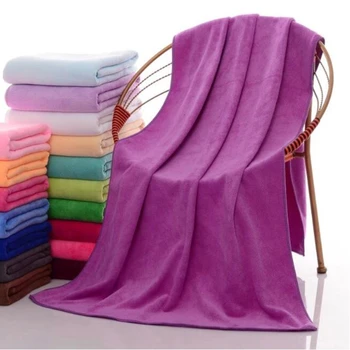 

11 Color New Fashion Soft Microfibre Beach Bath Towel Swim Washcloth Lightweight Large Towel Sports Travel Accessories