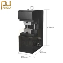 Prensadora hidráulica de cuerda de alambre de acero, máquina de prensado de manga de aluminio, nailon, 18mm, 1.5kw, 380v