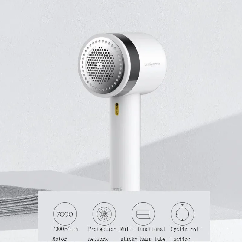 New Youpin Deerma Lint Remover Hair Ball Trimmer Sweater Remover Portable 7000rmin Motor Trimmer Concealed sticky Hair Tube (2)
