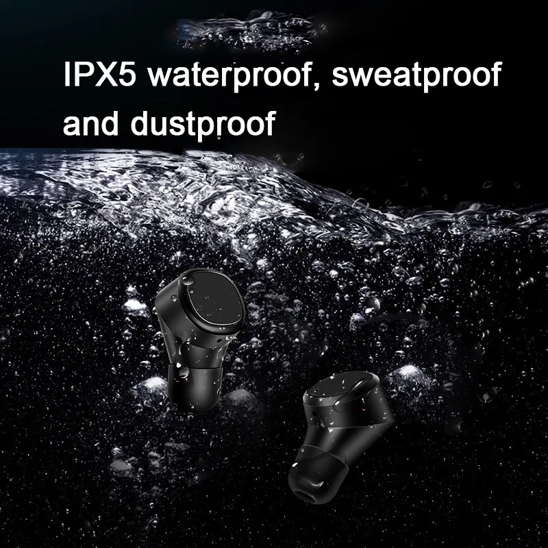 TWS-07 сенсорный Bluetooth earphonet 5,0 спортивные true беспроводной Двойной Наушники-затычки, Беспроводная связь Bluetooth гарнитура