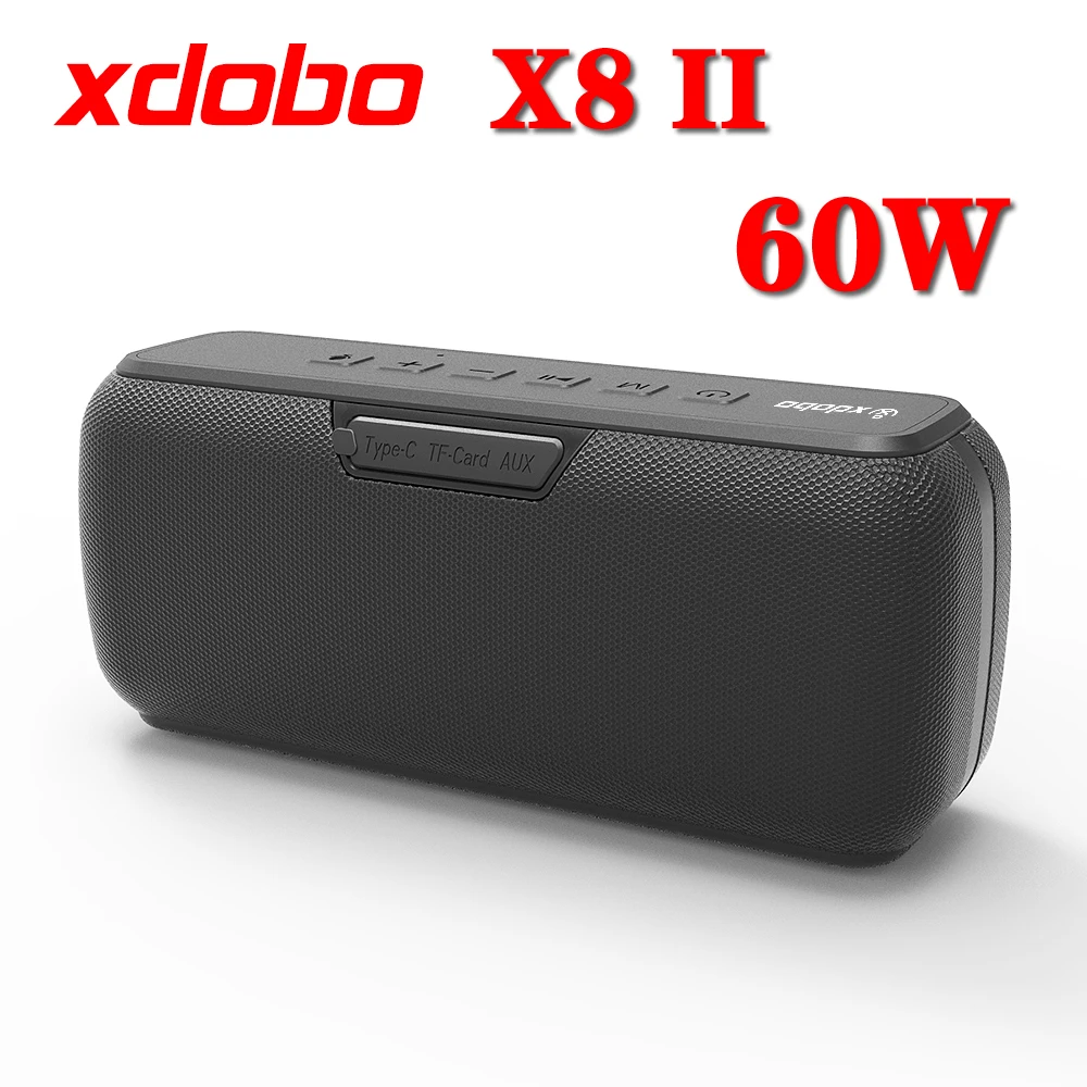 X8II XDOBO колонки уличный сабвуфер Bluetooth Беспроводная портативная Hi-Fi Колонка 60 Вт с