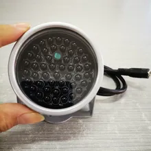 Открытый Мини DC12V 940nm Невидимый ИК светодиодный инфракрасный светильник осветитель маленький металлический чехол 48 шт. IR светодиодный s ночного видения cctv заполняющий светильник