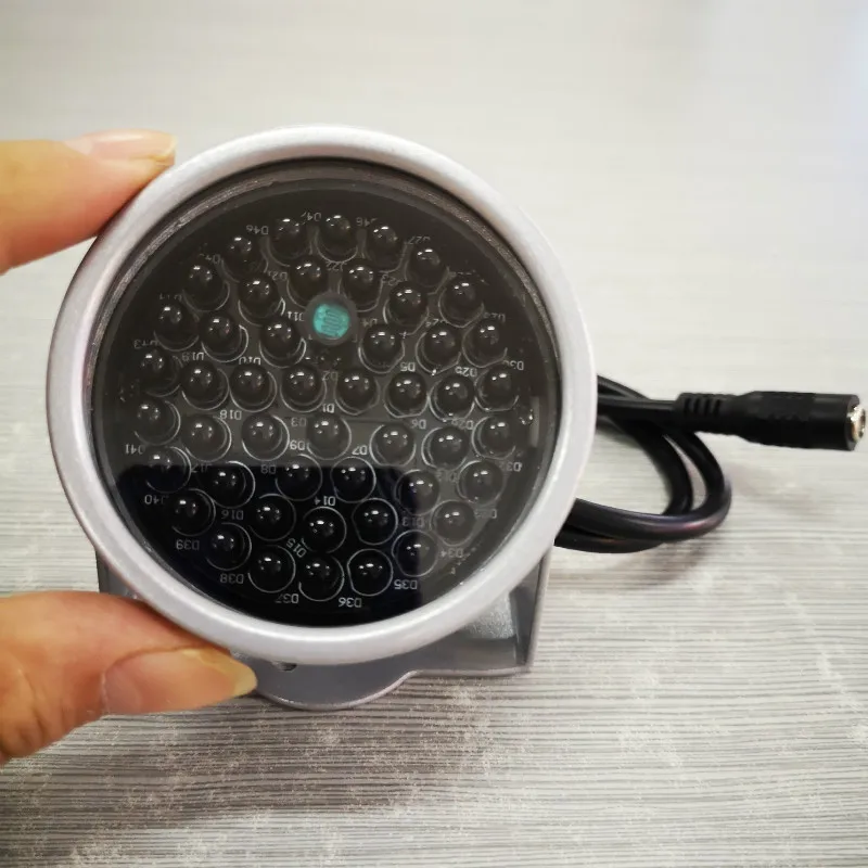 

Outdoor mini DC12V 940nm Invisible IR LED Infrared Light Illuminator Small Metal case 48pcs IR LEDs night vision cctv fill light