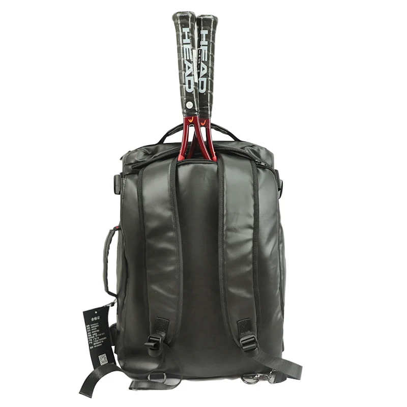 Multifunction 3 Uses GreatSpeed Tennis Bag 800DPVB Waterproof Tennis Squash Racket Backpack Shoulder Bags Shoes Clothing Handbag 5