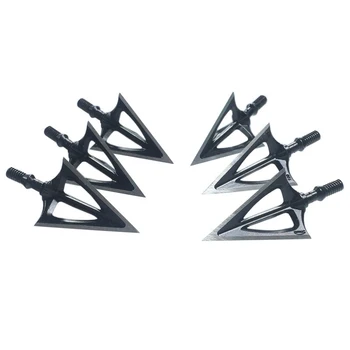 

100 Grai Hunting Crossbow Arrow BroadHead with 3 Fixed Blades Arrow Head Used As Archery Bow and Arrow Hunting Free Shipping
