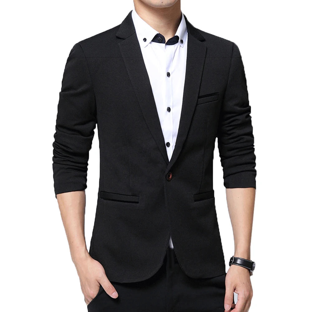 New Luxury Men Blazer New Spring Fashion Brand High Quality Cotton Slims Fit Men Suit Blazers Men Wedding Groom Slim Suit Jacket New Luxury Men Blazer New Spring Fashion Brand High Quality Cotton Slims Fit Men Suit Blazers Men Wedding Groom Slim Suit Jacket