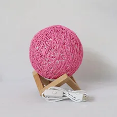 Дропшиппинг ночной Светильник Sepak Takraw светильник светодиодный декоративный Ночник детская прикроватная лампа креативный подарок лампы - Испускаемый цвет: pink