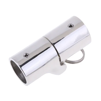 

Stainless Steel 1 inch Boat Rail Fittings Folding Swivel Tube Pipe Connector