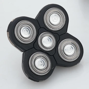 

New Men 5 Blade Razor Replacement Shaving Heads Trimmers Accessor for Alternate Floating Washable Electric 5D Shavers