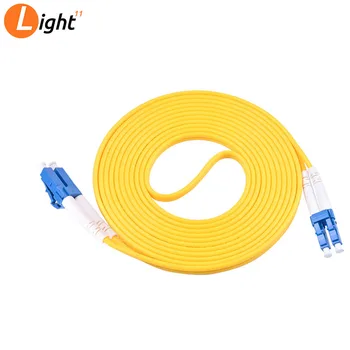 

10PCS LC to LC Fiber Patch Cord Jumper Cable SM Duplex Single Mode Optic for Network 1m 3m 5m 10m 20m 30m