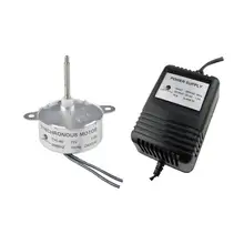 TYC40 12V AC 5RPM Low Speed Synchronous Motor With AC Power Supply - Input 220V Output AC 12V EU For Christmas Decoration