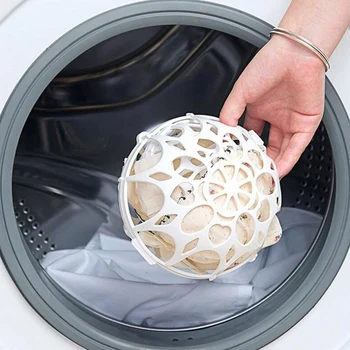 

New Double Spherical Bra Washing Bag Bra Protector Laundry Basket Women Underwear Washer Saver Ball Shape Clothes Wash Bags