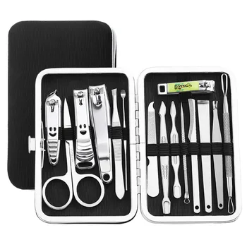 

15pcs/set Manicure Set Stainless Steel Nail Clipper Beauty Nail Tools Nail Clipper Set Pedicure & Manicure G1217
