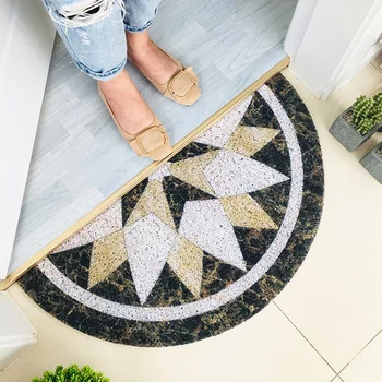 

Marble Pattern Anti-Slip Doormat Floor Mat Entrance Front Door Floor Rugs Absorbent Bathroom Door Mat Door Entrance Mat 30X60cm
