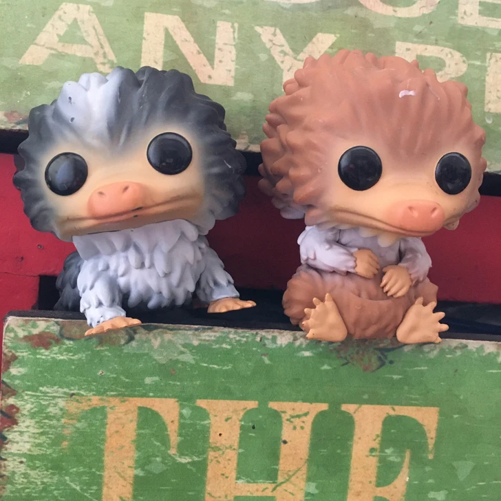 2pk оригинальный Funko pop Подержанные Фантастические звери-Niffler виниловые Фигурки