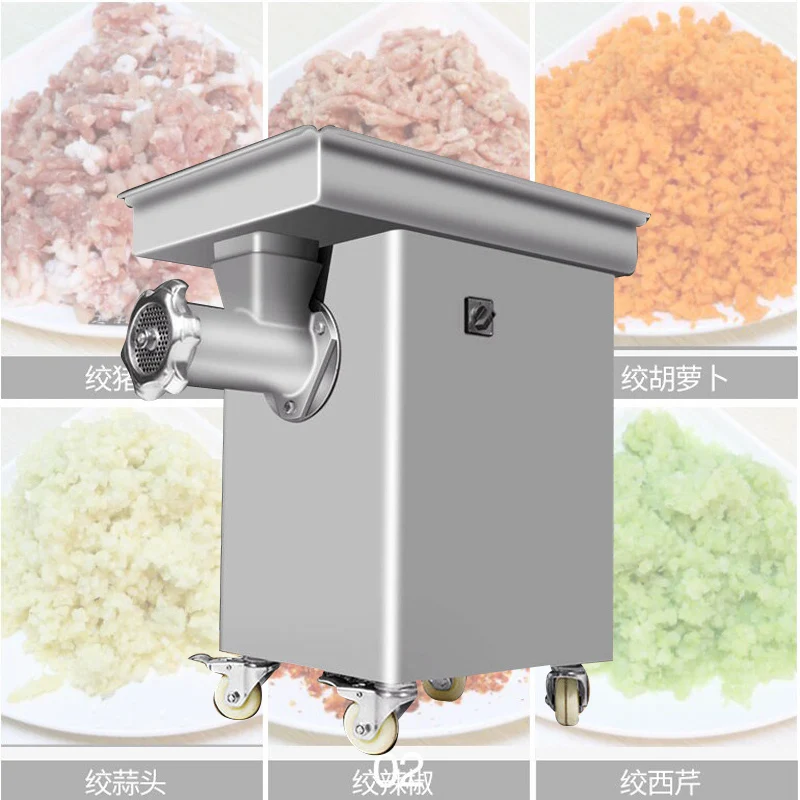 2200w Stainless Steel Electric Meat Grinders Home Sausage Stuffer Meat