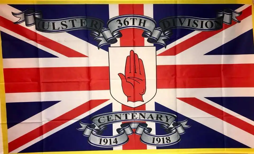 3ft x 5ft3 x5ft ulster division Юнион Джек флаг печати баннер, флаг из полиэстера Размер 150*90 см