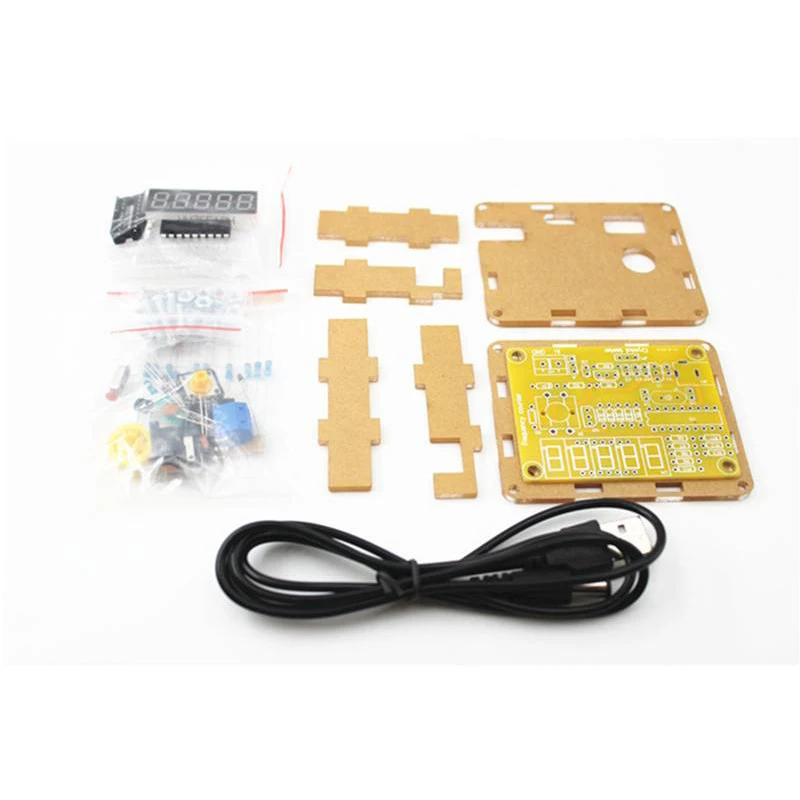 1Hz-50MHz Crystal Oscillator Frequency Tester Meter Counter DIY Kit With Universal USB Interface