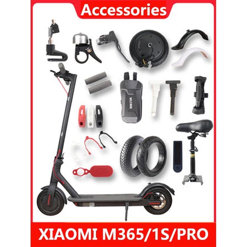 XIAOMI Mijia M365/1S/PRO electric scooter accessories electric rear fender  foot support scooter Mijia tire charger|Battery Accessories \u0026 Charger  Accessories| - AliExpress