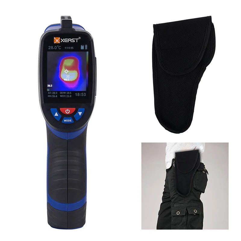New Handheld Thermal Imaging Camera 380 Celsius Infrared Thermometer Digital IR High Infrared Image Resolution Device tools