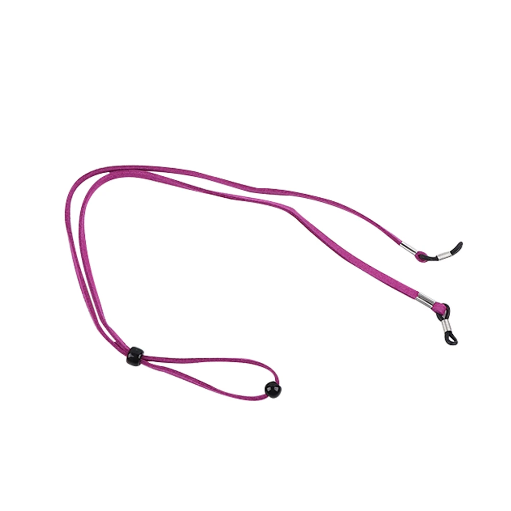 Purple Модные спортивные очки для занятий на открытом воздухе шнурок толстая нескользящая цепочка для очков Очки Ремни очки веревка ремешок шнур держатель - Цвет: Purple